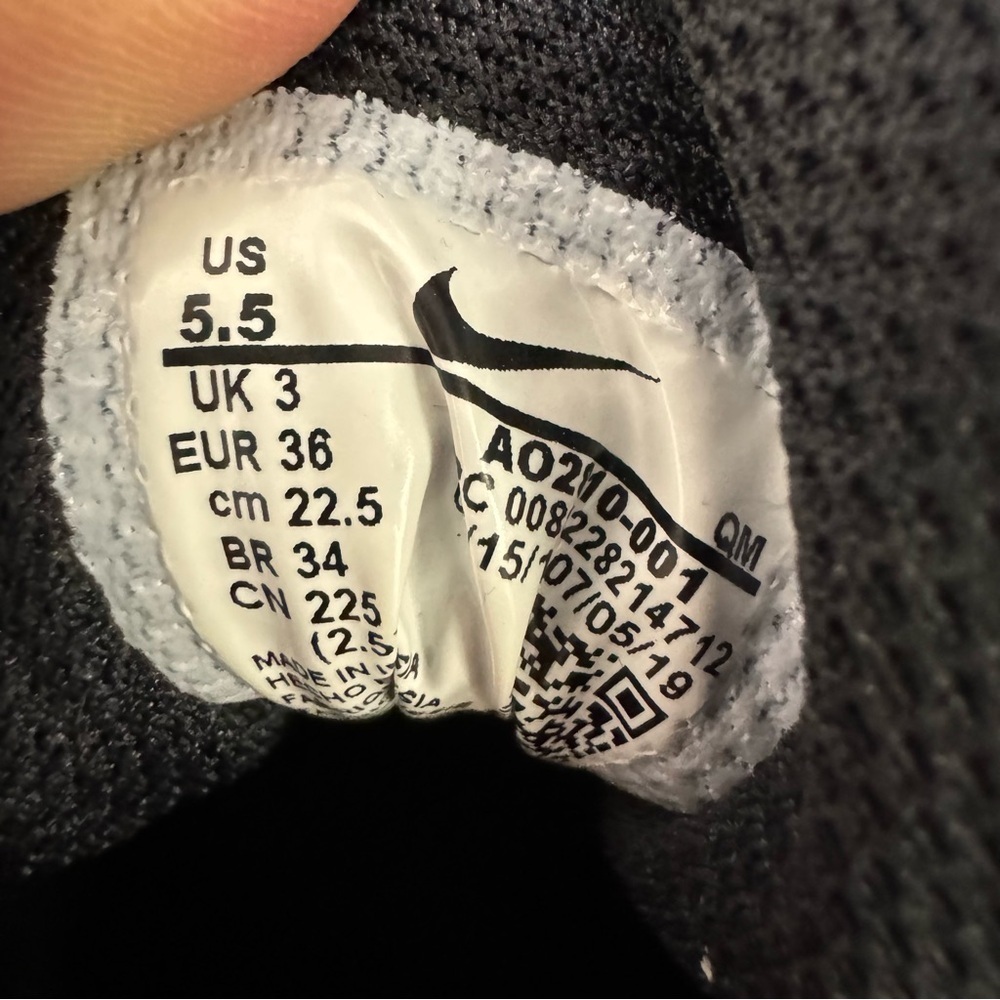 (WMNS) Nike Court Royale AC 'Black White' AO2810-001 Size 5.5 - Picture 7 of 7